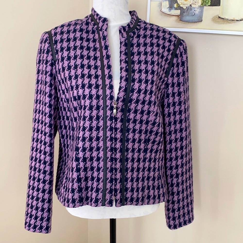 Conrad C purple blazer
